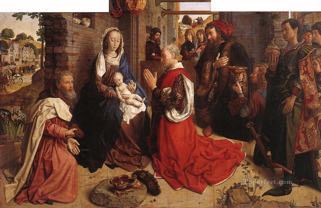 Monforte Altarpiece Hugo van der Goes Oil Paintings